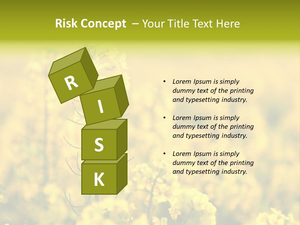 Farming Landscape Alternative Energy PowerPoint Template