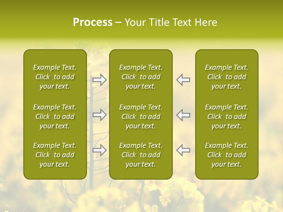 Farming Landscape Alternative Energy PowerPoint Template