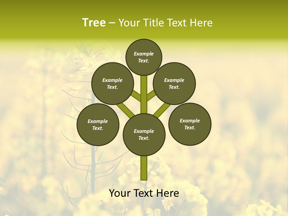 Farming Landscape Alternative Energy PowerPoint Template