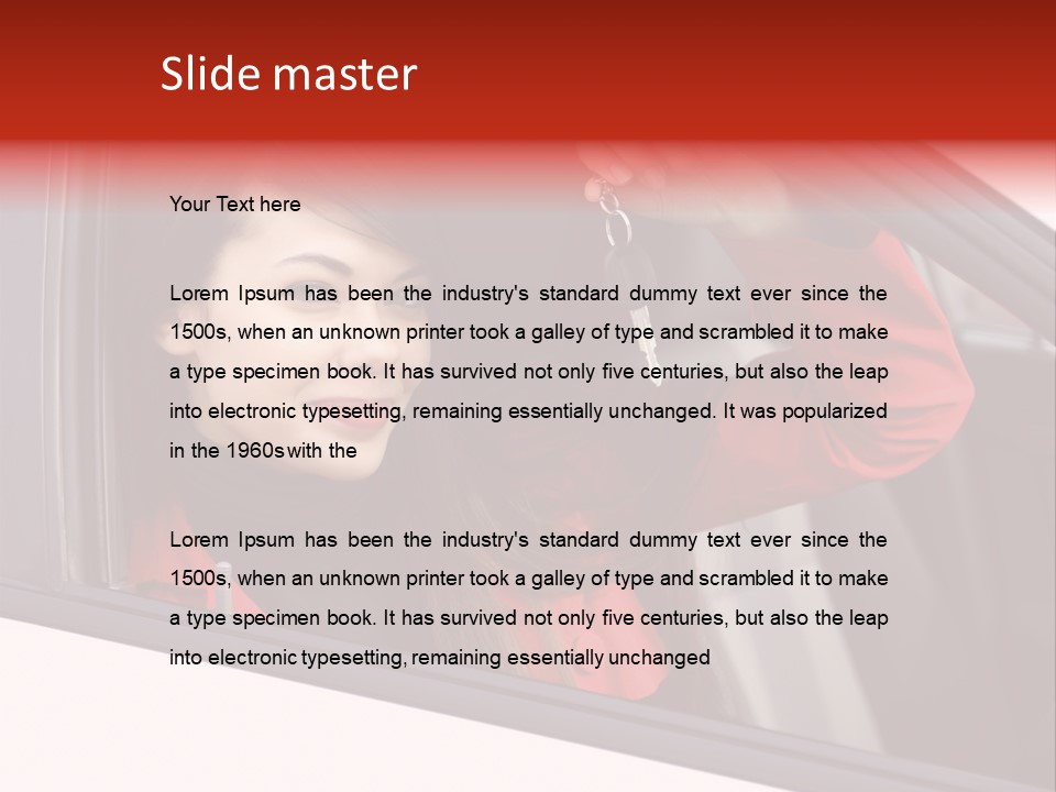 Owner People Beautiful PowerPoint Template