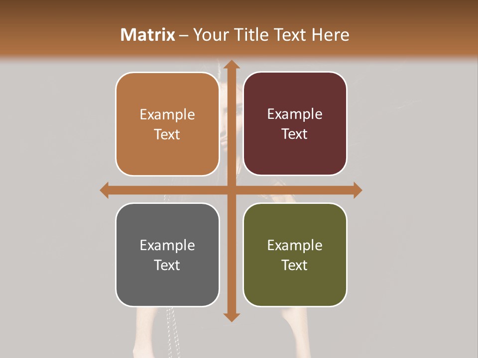 Wind Caucasian Luxurious PowerPoint Template