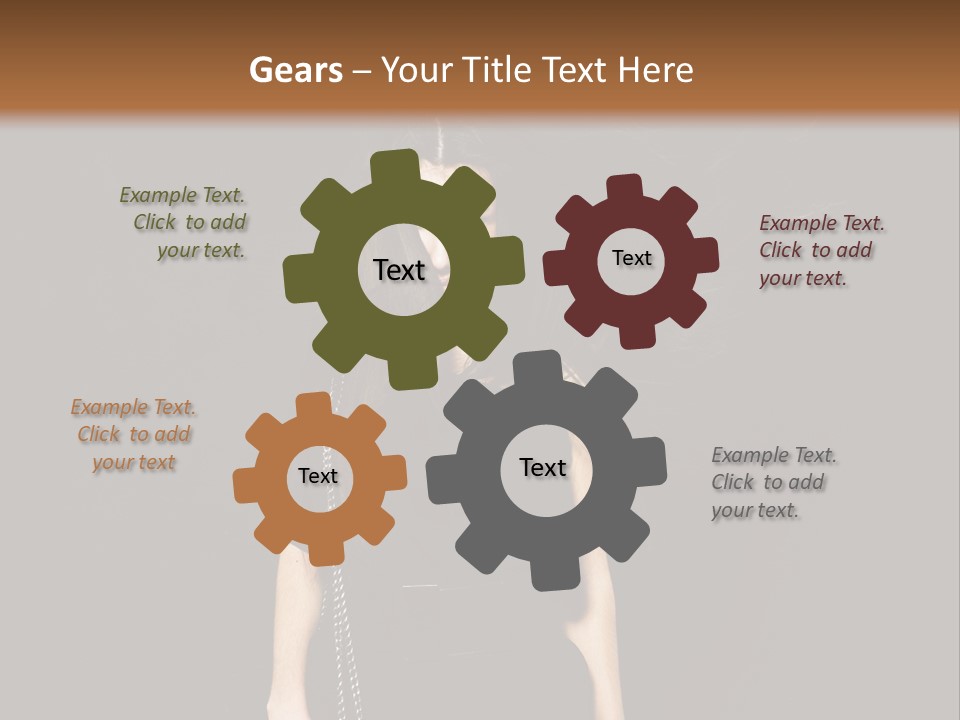 Wind Caucasian Luxurious PowerPoint Template