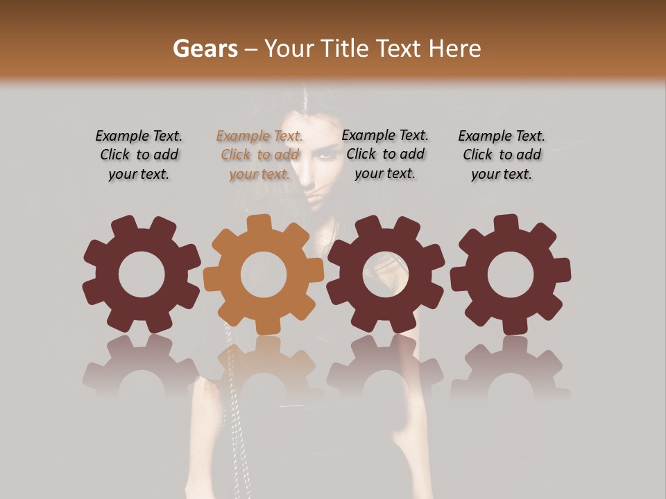 Wind Caucasian Luxurious PowerPoint Template