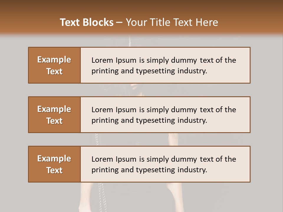 Wind Caucasian Luxurious PowerPoint Template