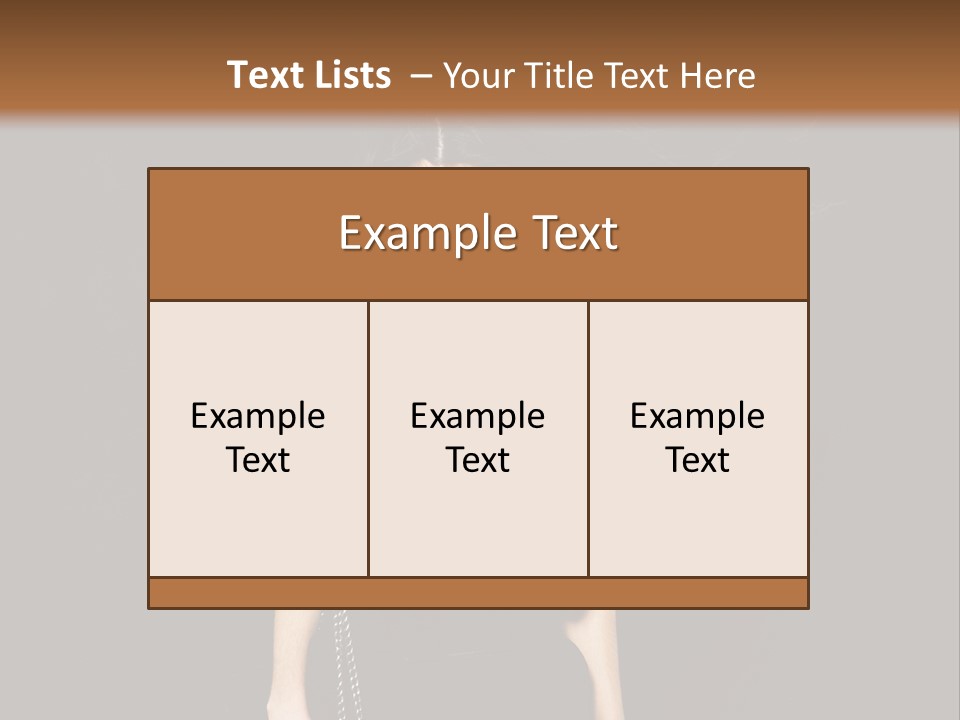 Wind Caucasian Luxurious PowerPoint Template