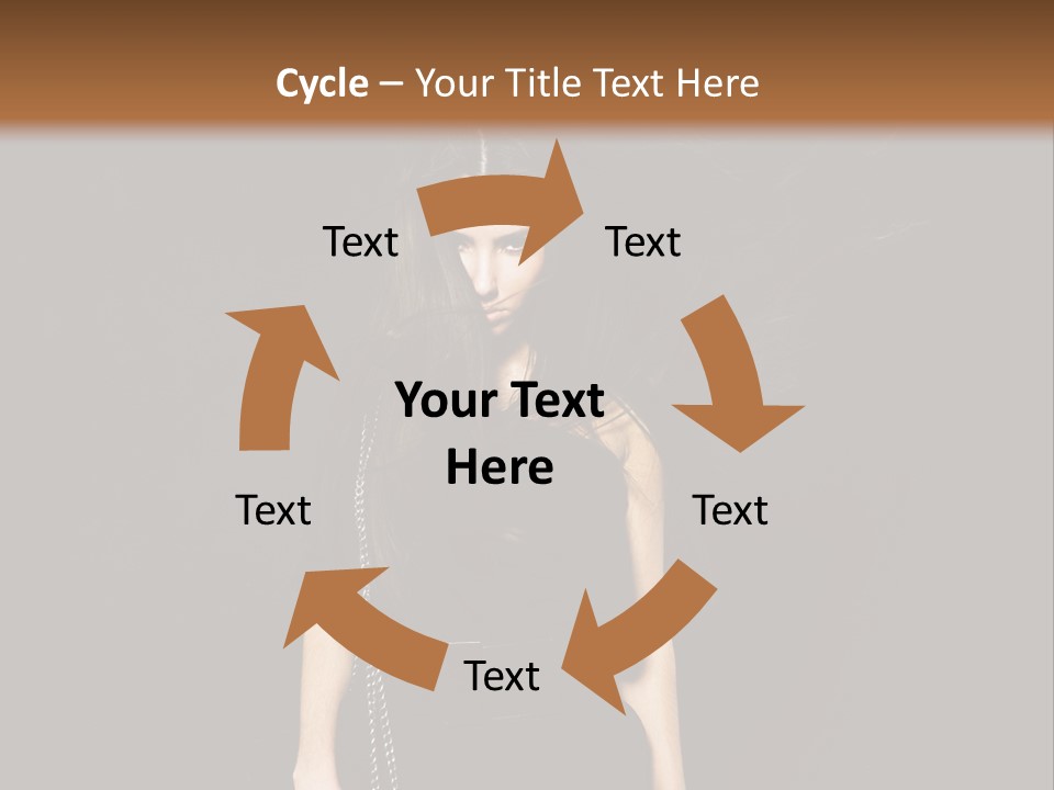 Wind Caucasian Luxurious PowerPoint Template