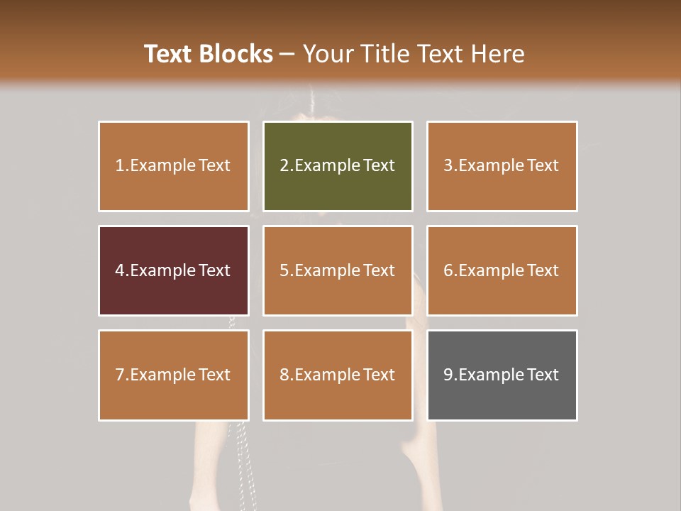 Wind Caucasian Luxurious PowerPoint Template