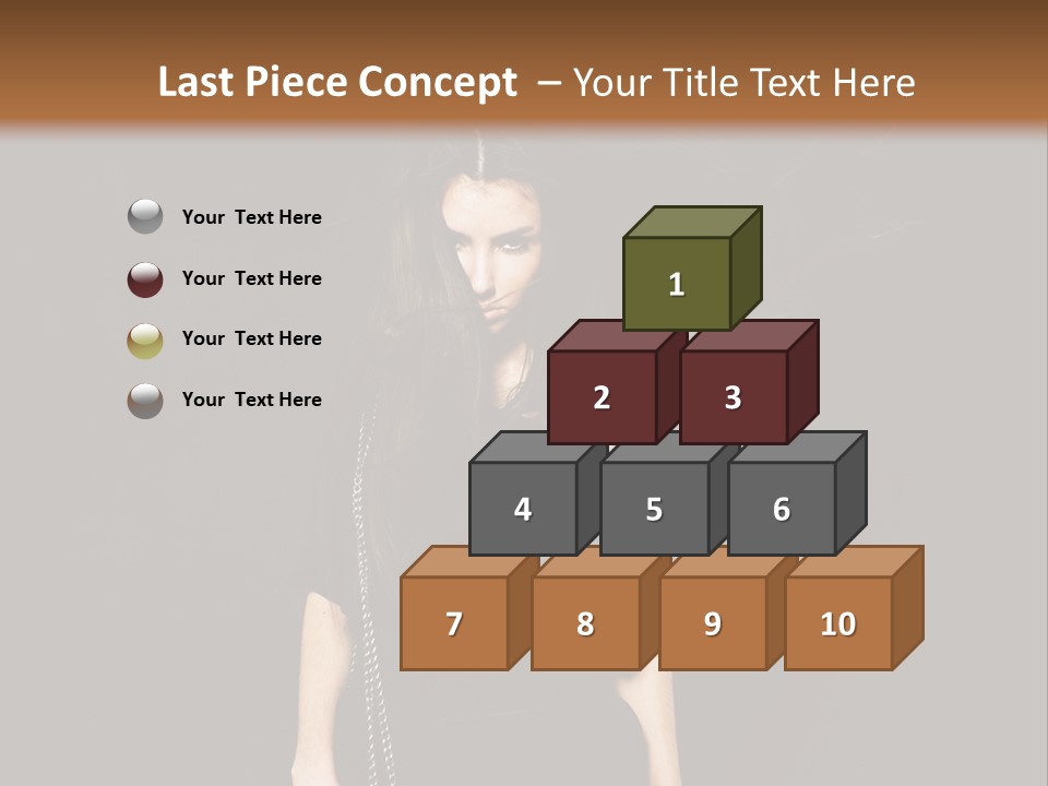 Wind Caucasian Luxurious PowerPoint Template