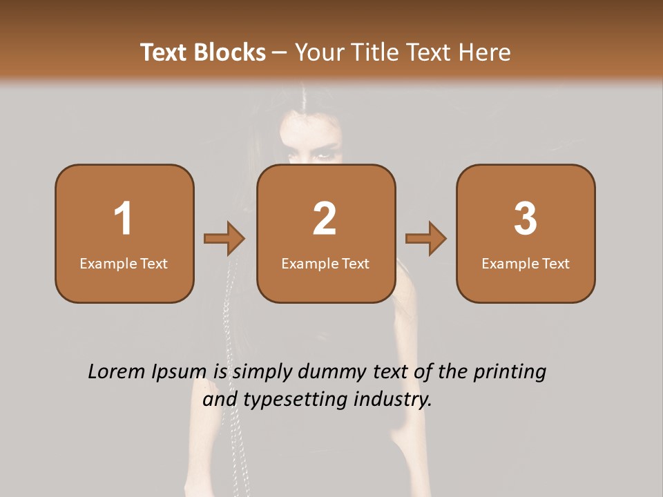 Wind Caucasian Luxurious PowerPoint Template