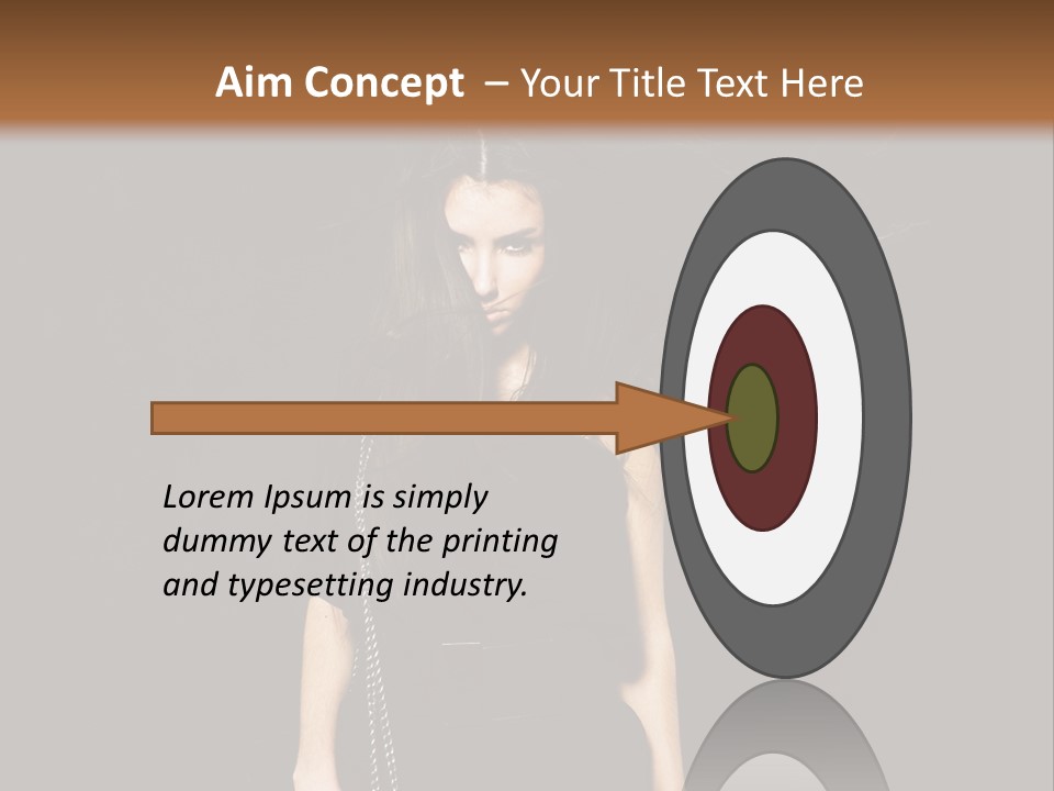 Wind Caucasian Luxurious PowerPoint Template