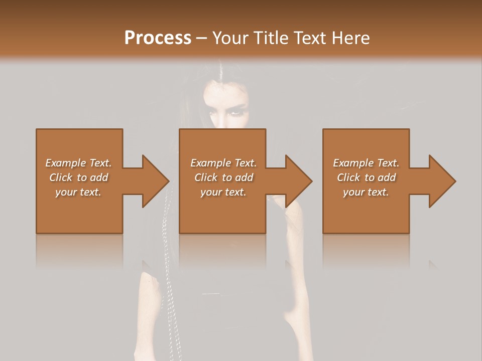 Wind Caucasian Luxurious PowerPoint Template