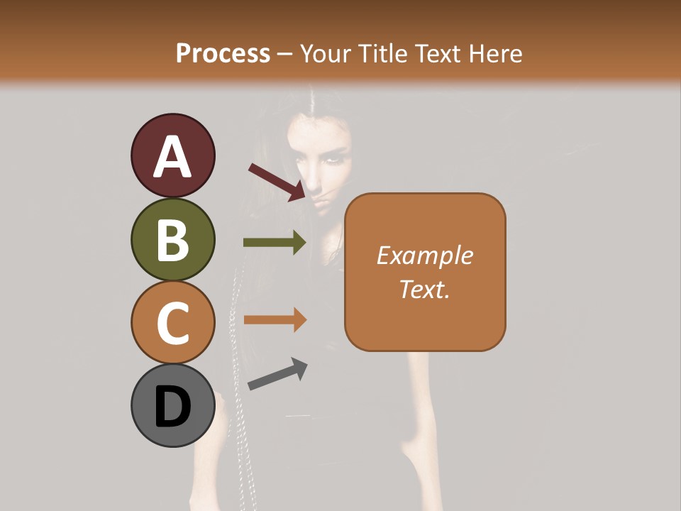 Wind Caucasian Luxurious PowerPoint Template