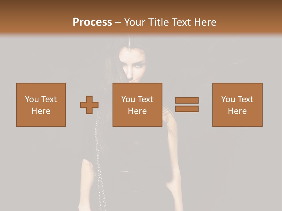 Wind Caucasian Luxurious PowerPoint Template
