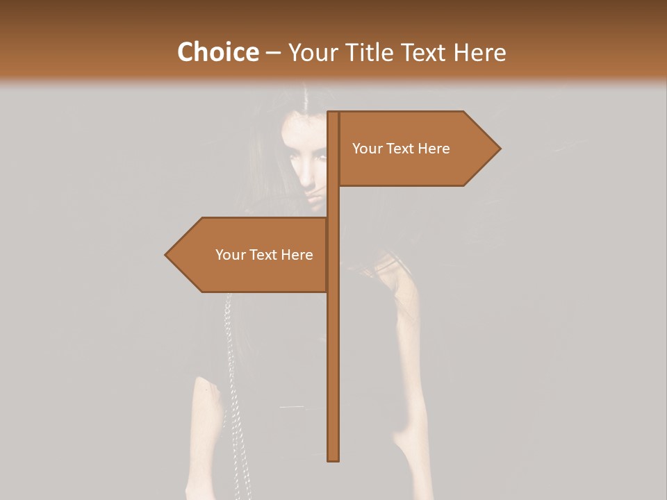 Wind Caucasian Luxurious PowerPoint Template