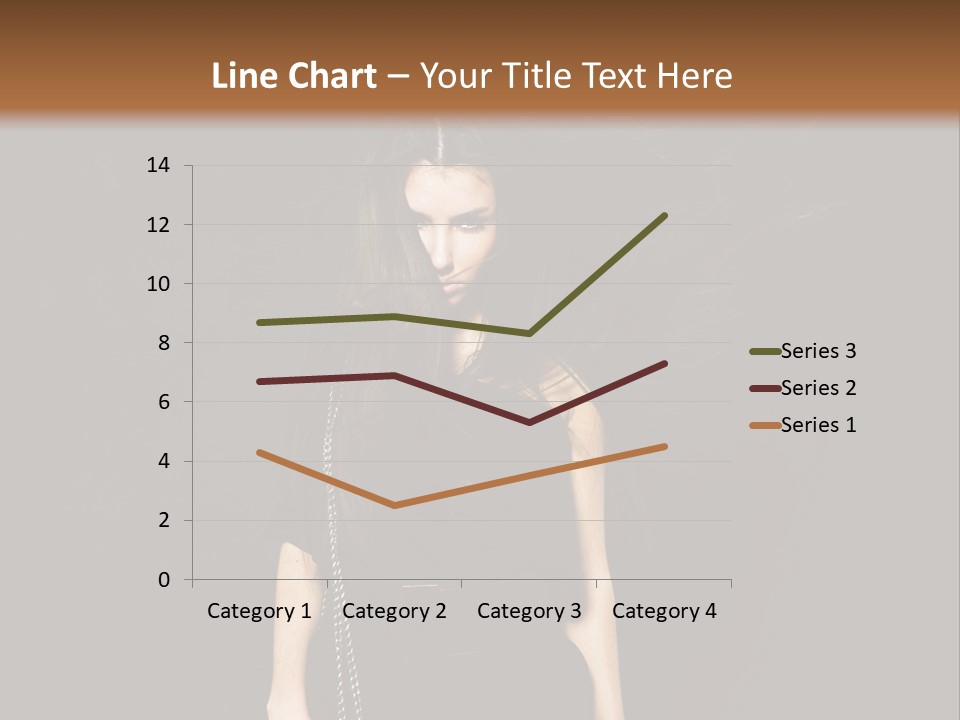 Wind Caucasian Luxurious PowerPoint Template
