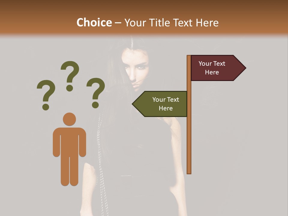 Wind Caucasian Luxurious PowerPoint Template