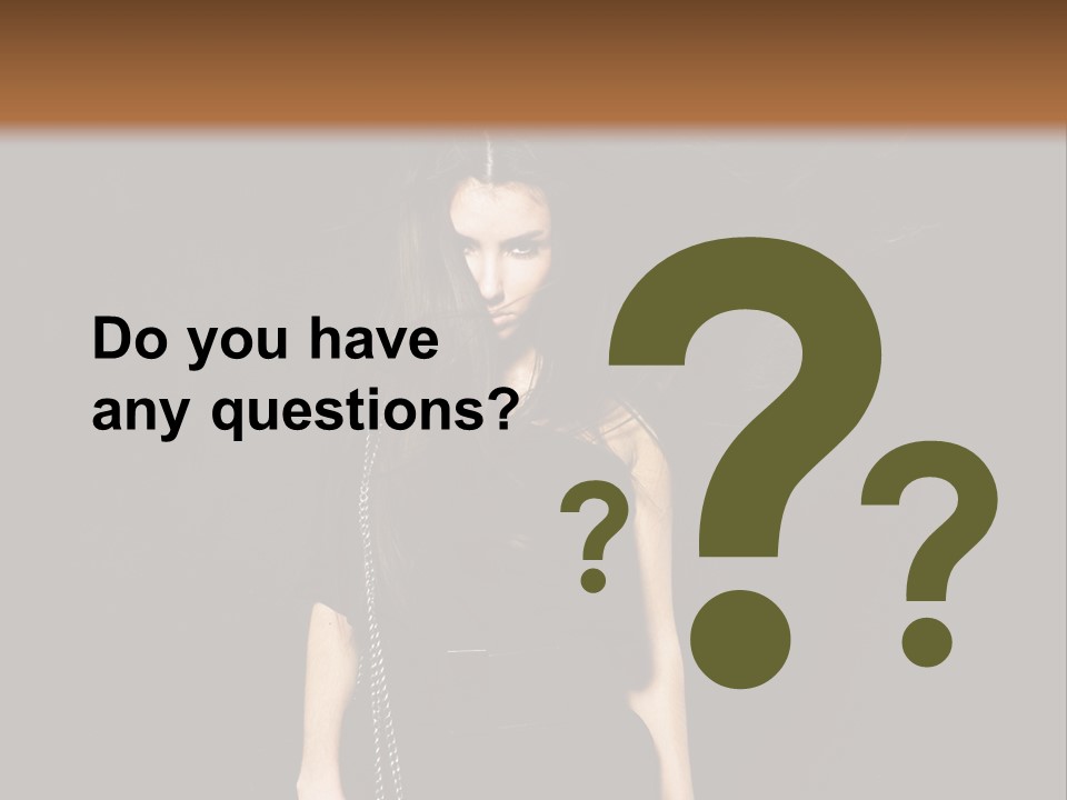 Wind Caucasian Luxurious PowerPoint Template