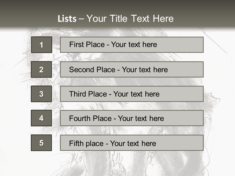 Art Pet Tail PowerPoint Template