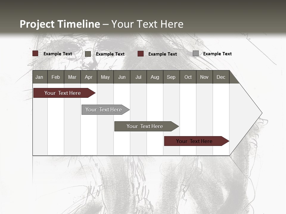 Art Pet Tail PowerPoint Template
