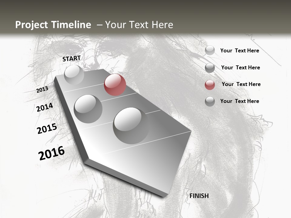 Art Pet Tail PowerPoint Template