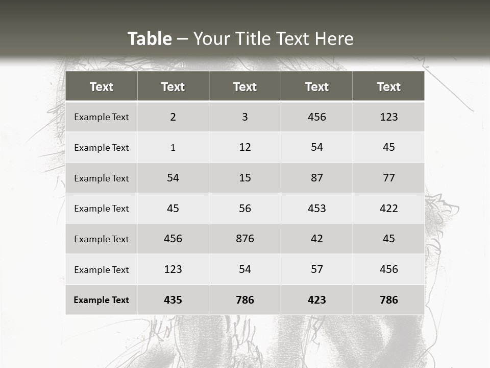 Art Pet Tail PowerPoint Template