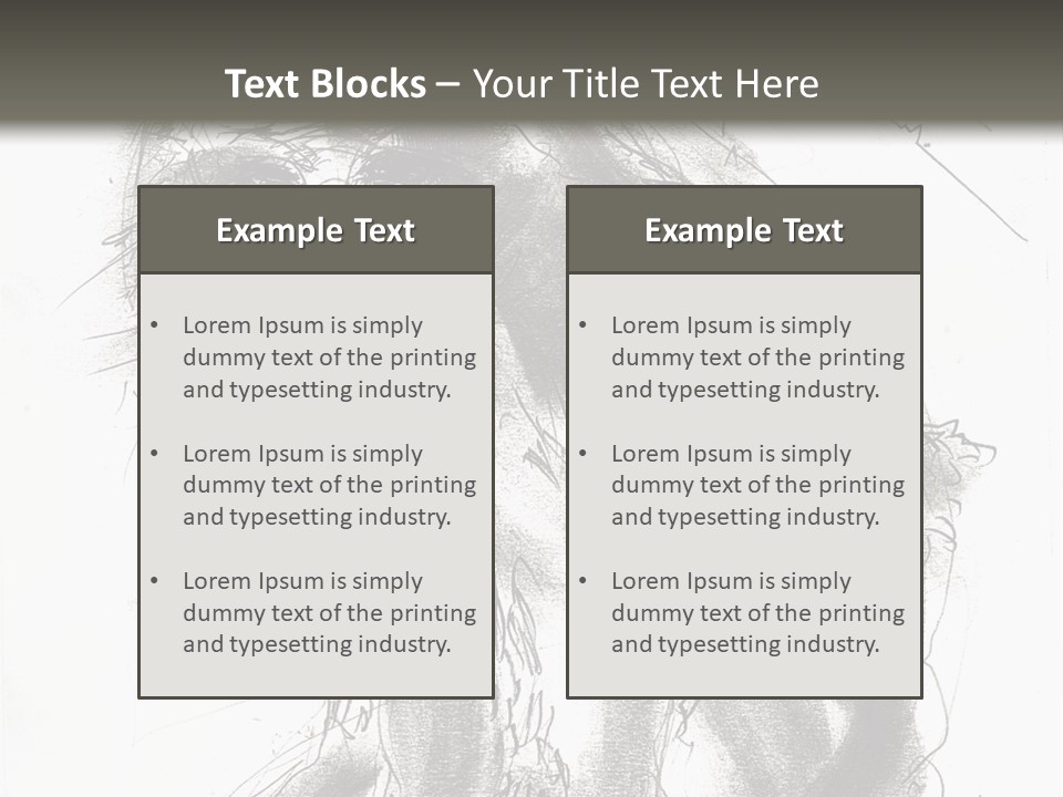 Art Pet Tail PowerPoint Template