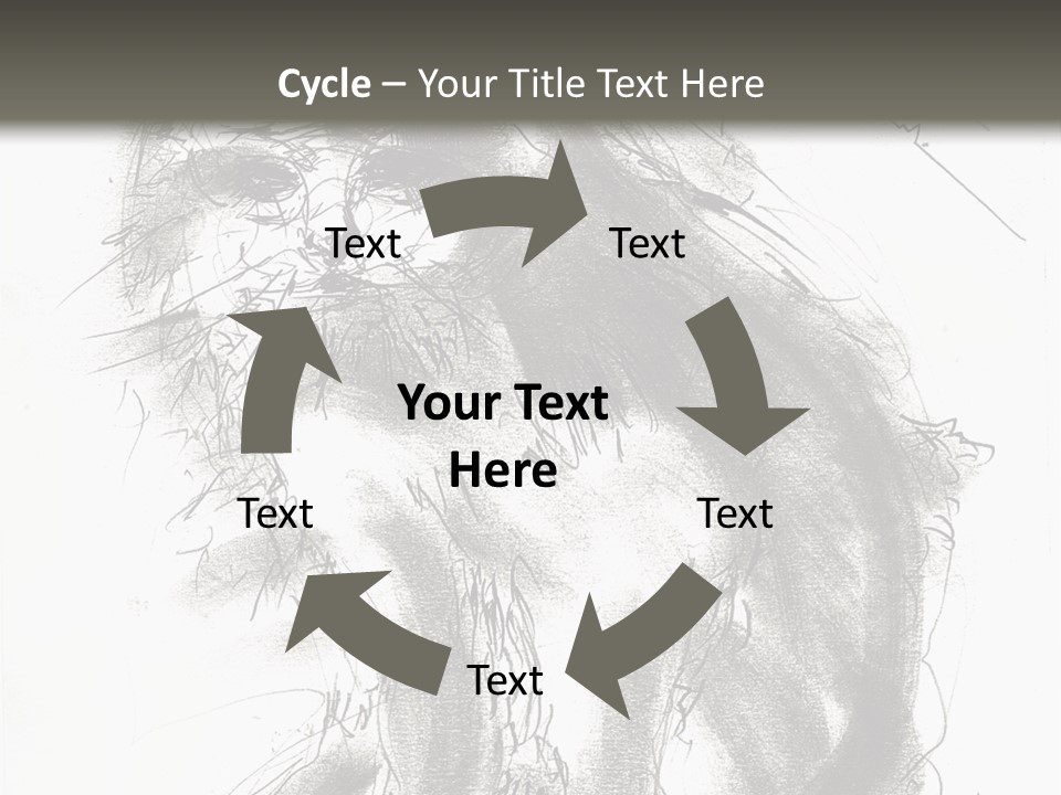 Art Pet Tail PowerPoint Template