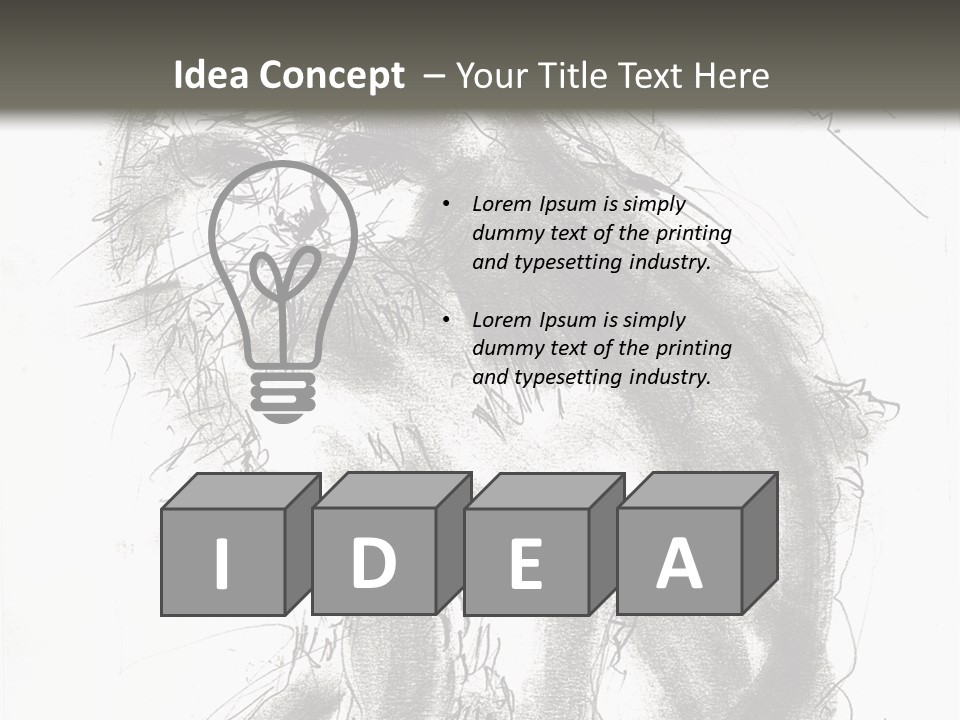 Art Pet Tail PowerPoint Template