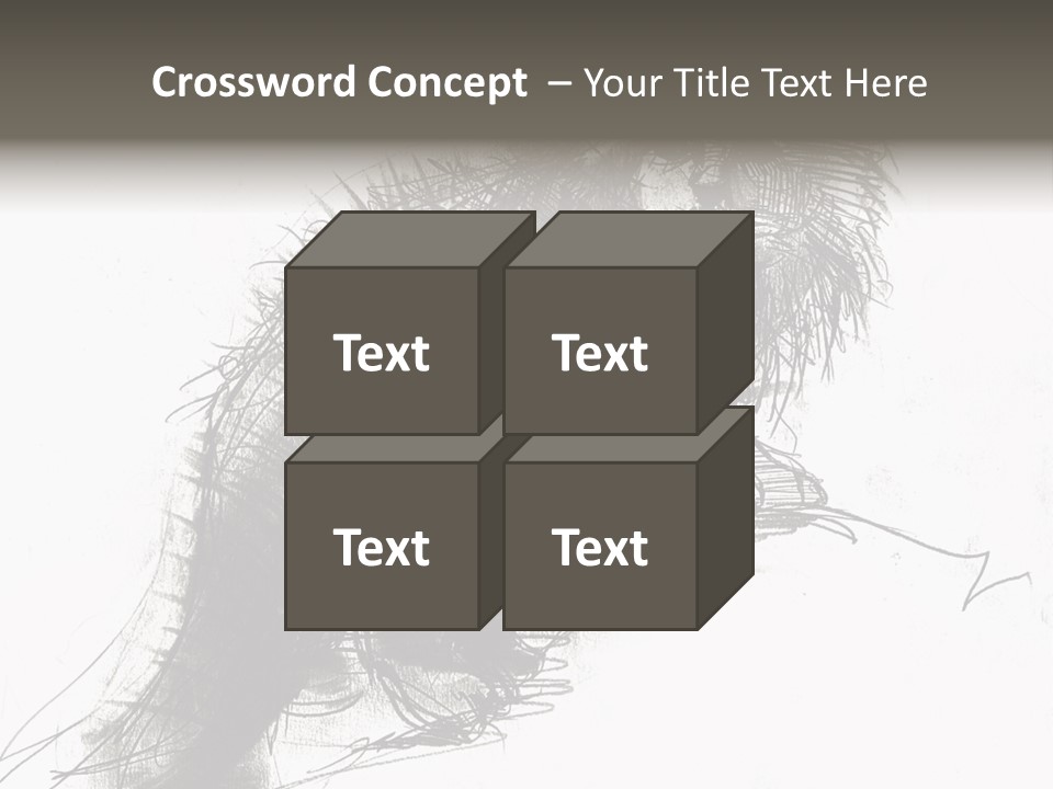 Outline Cartoon Line PowerPoint Template