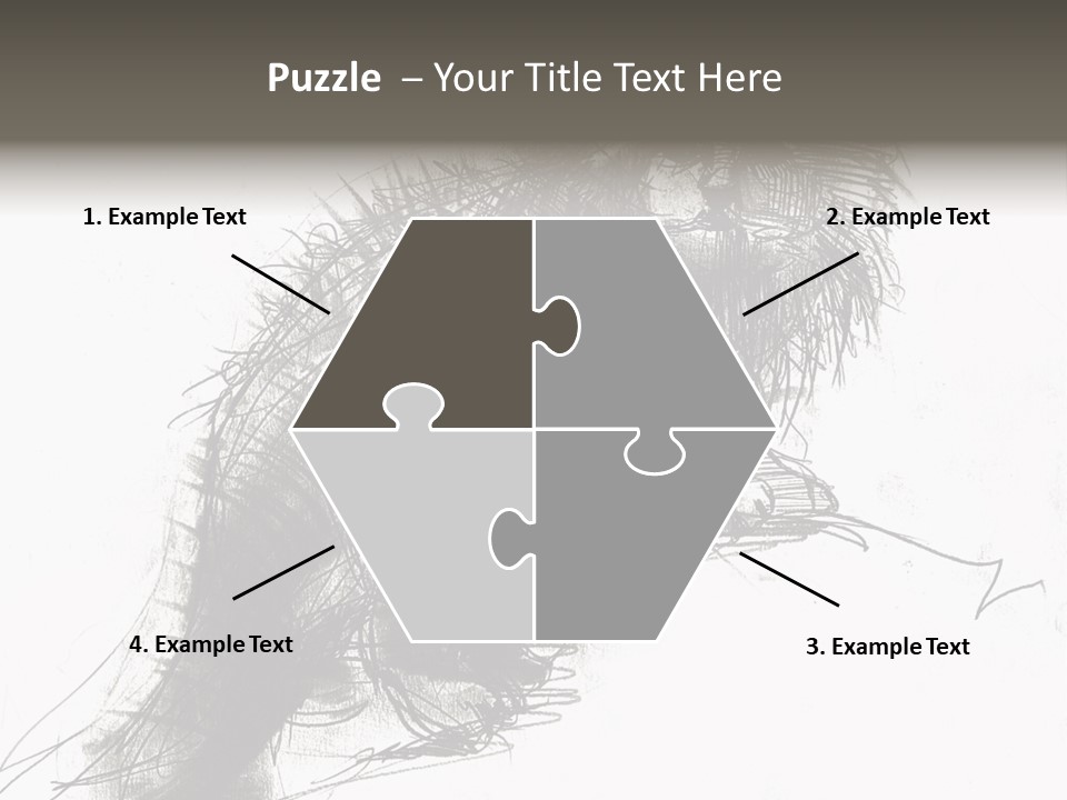 Outline Cartoon Line PowerPoint Template