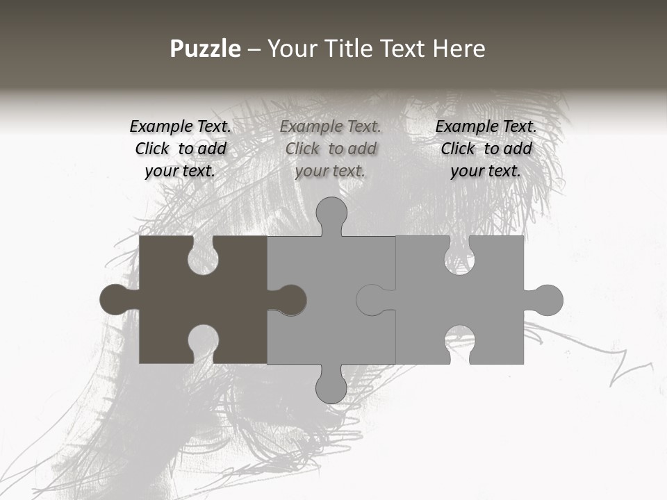 Outline Cartoon Line PowerPoint Template