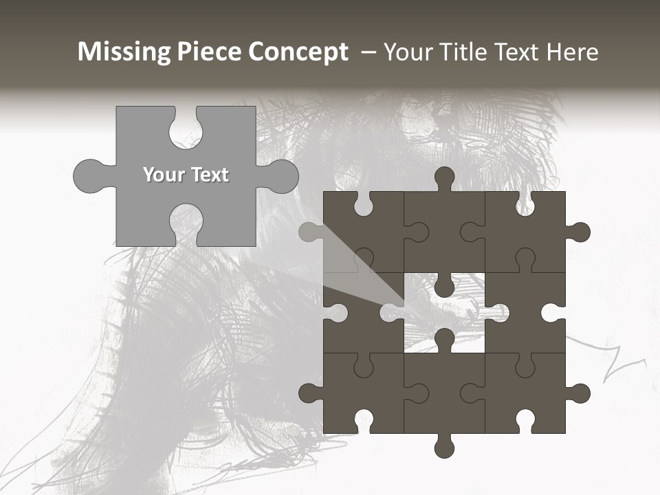 Outline Cartoon Line PowerPoint Template