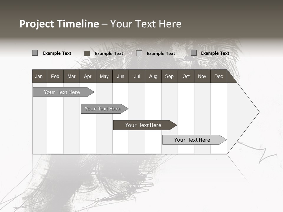 Outline Cartoon Line PowerPoint Template
