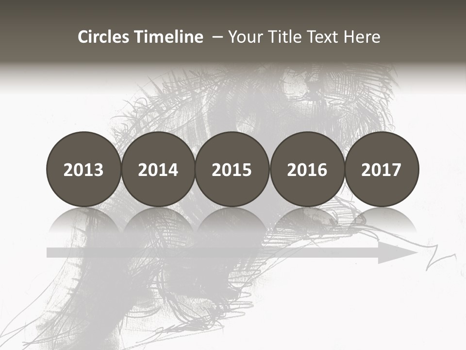 Outline Cartoon Line PowerPoint Template