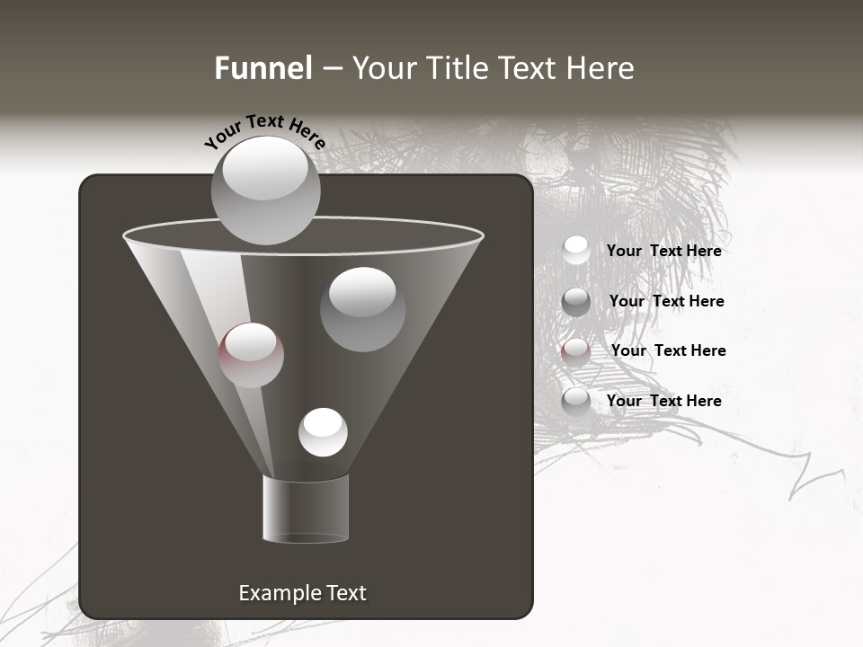 Outline Cartoon Line PowerPoint Template