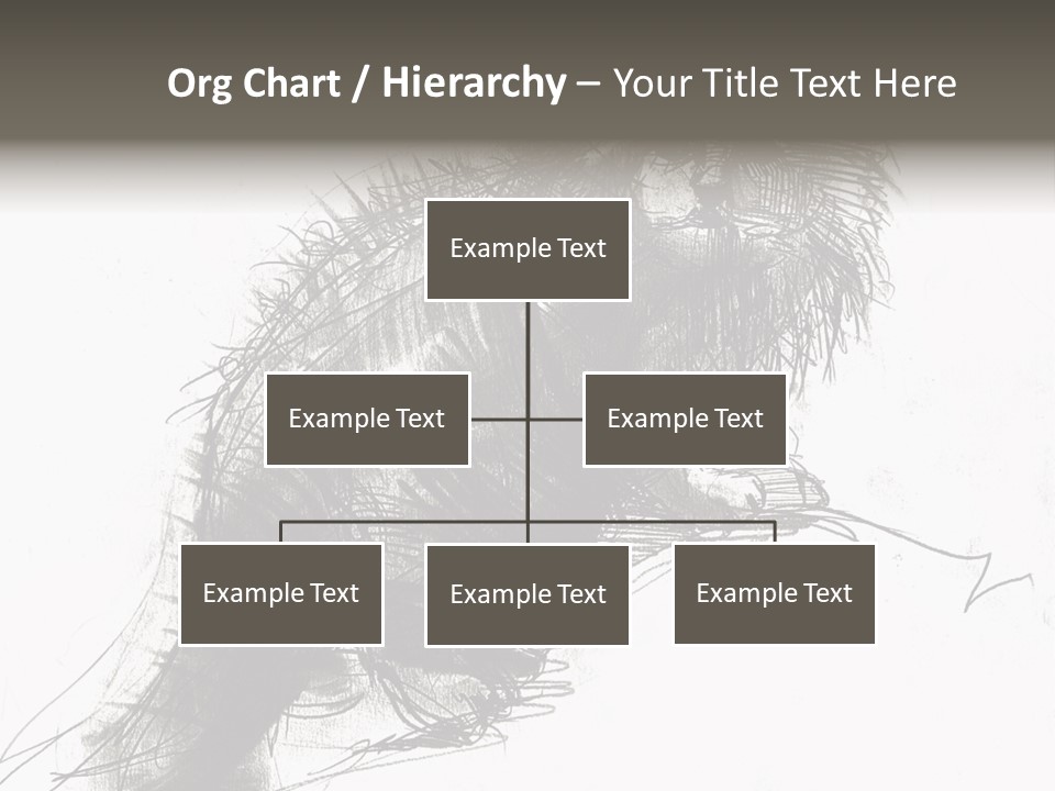 Outline Cartoon Line PowerPoint Template