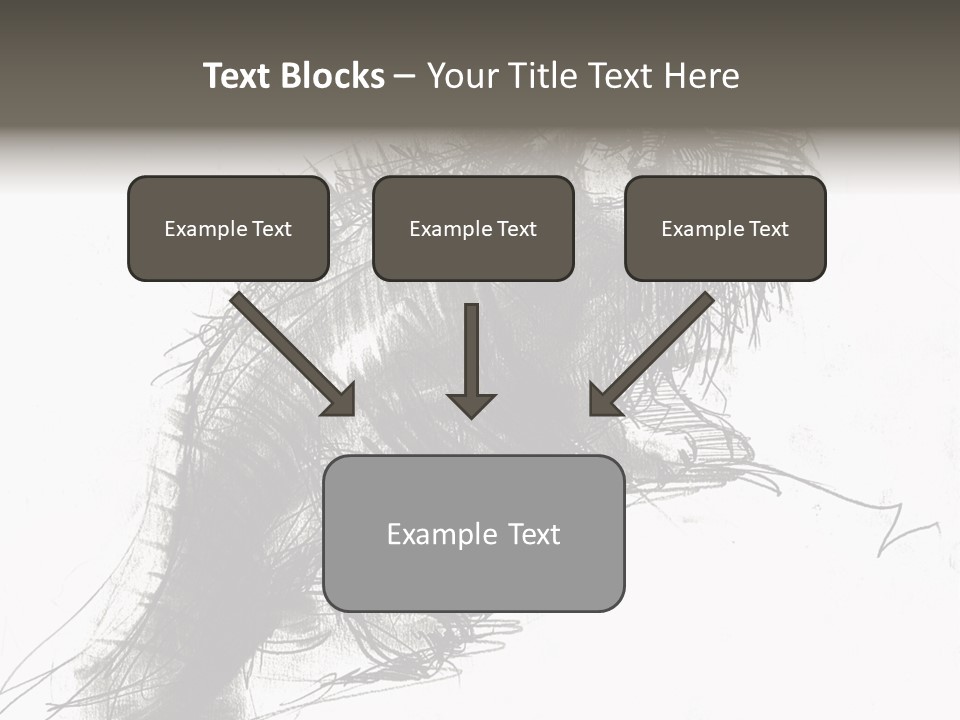 Outline Cartoon Line PowerPoint Template