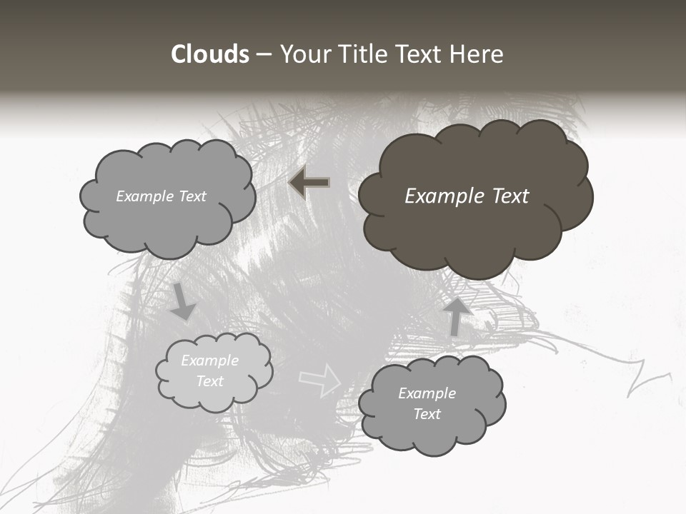 Outline Cartoon Line PowerPoint Template