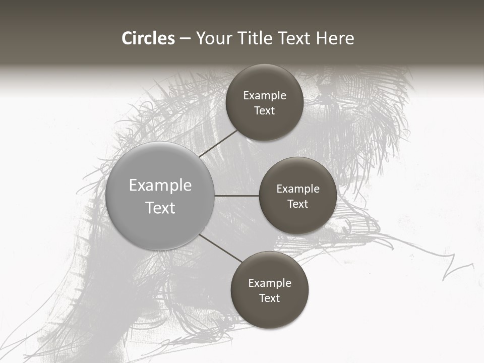 Outline Cartoon Line PowerPoint Template
