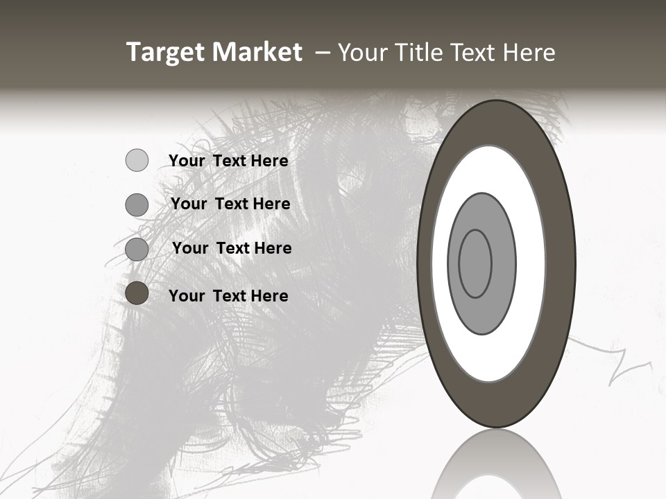 Outline Cartoon Line PowerPoint Template