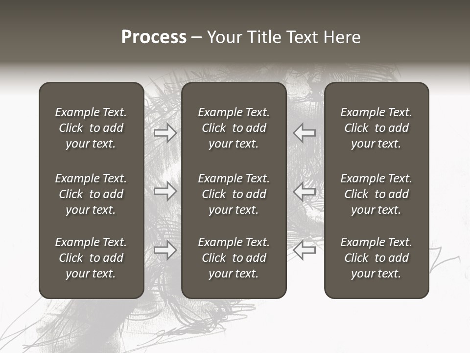 Outline Cartoon Line PowerPoint Template