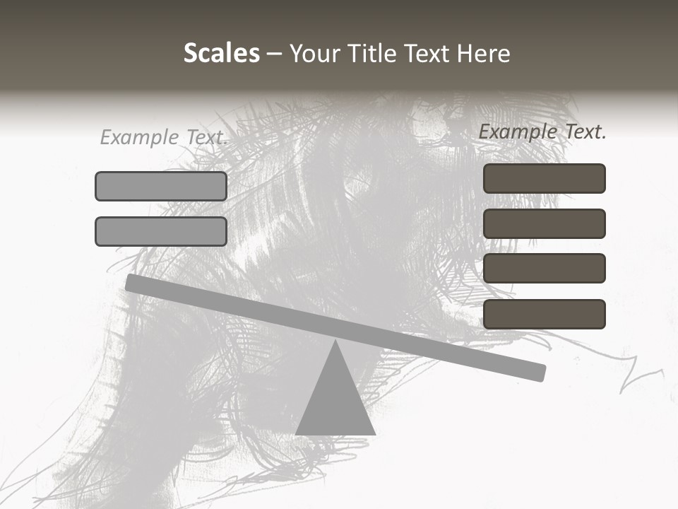 Outline Cartoon Line PowerPoint Template