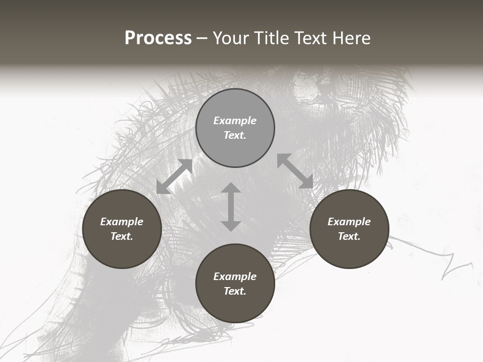 Outline Cartoon Line PowerPoint Template