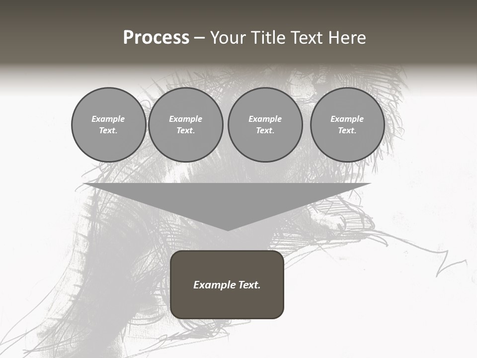 Outline Cartoon Line PowerPoint Template