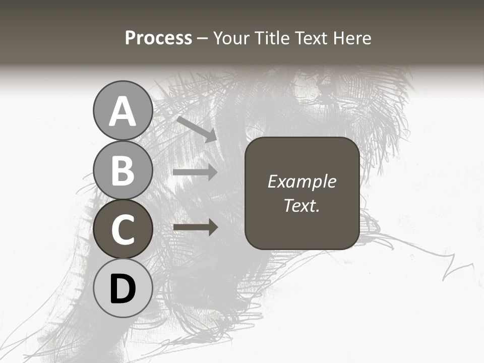 Outline Cartoon Line PowerPoint Template