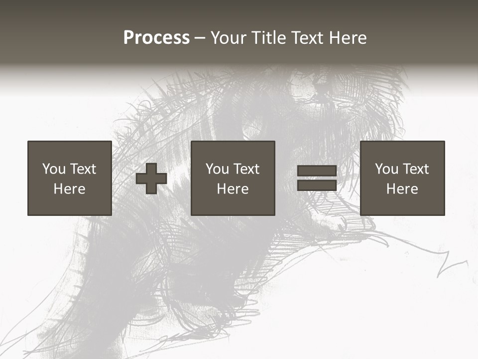 Outline Cartoon Line PowerPoint Template