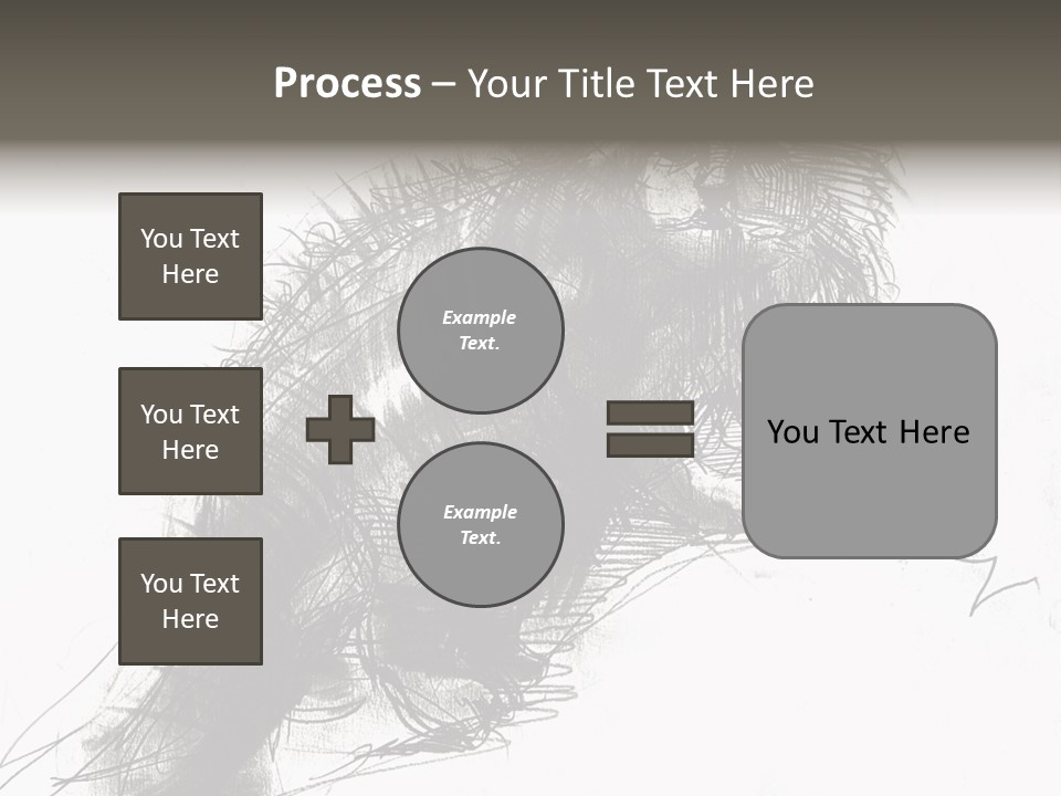 Outline Cartoon Line PowerPoint Template