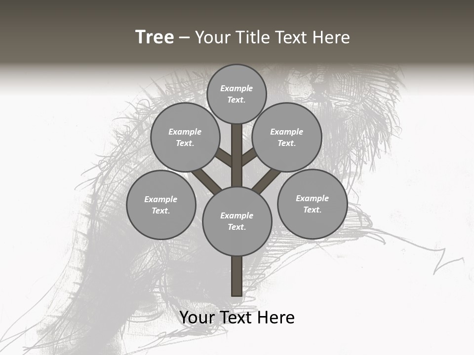 Outline Cartoon Line PowerPoint Template