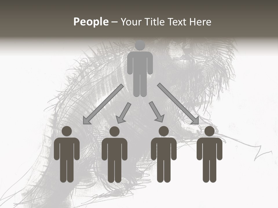 Outline Cartoon Line PowerPoint Template