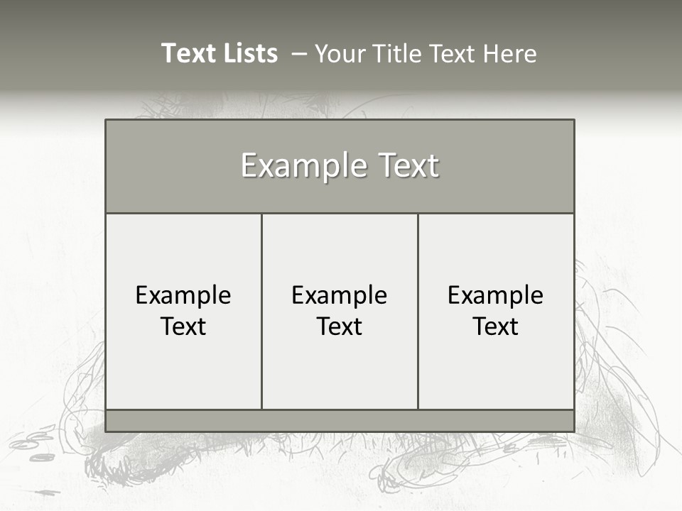 Kitten Drawing Line PowerPoint Template